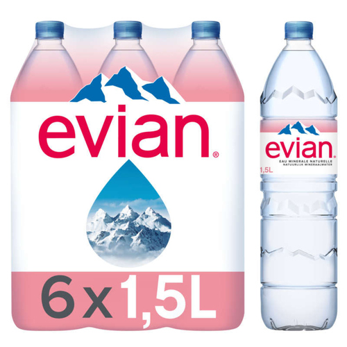 0 a organisé le jeu concours N°2413 – EVIAN eau minérale / MONOPRIX supermarchés