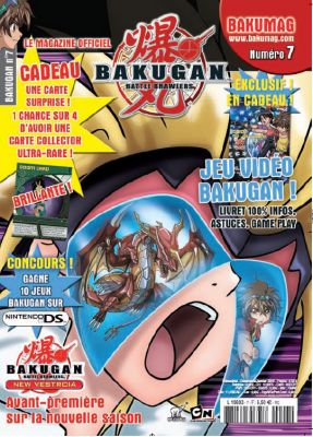 BAKUGAN magazine a organisé le jeu concours N°14871 – BAKUGAN magazine n°7