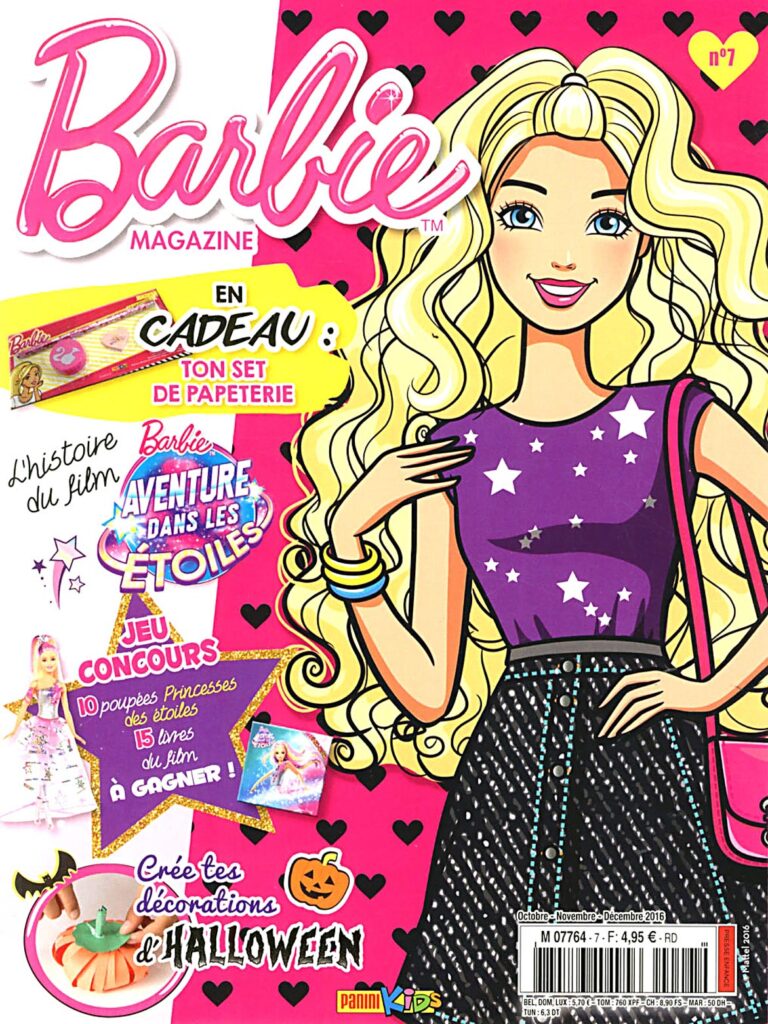 BARBIE MAGAZINE a organisé le jeu concours N°25851 – BARBIE magazine n°159