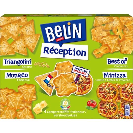 BELIN a organisé le jeu concours N°415 – BELIN biscuits apéritifs