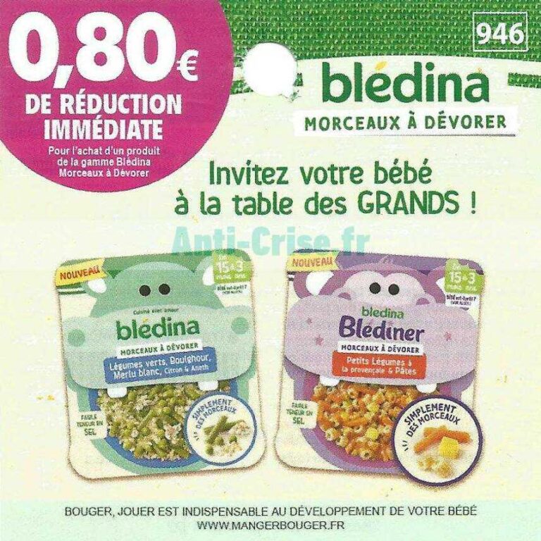 BLEDINA a organisé le jeu concours N°25076 – BLEDINA puériculture / ED supermarchés
