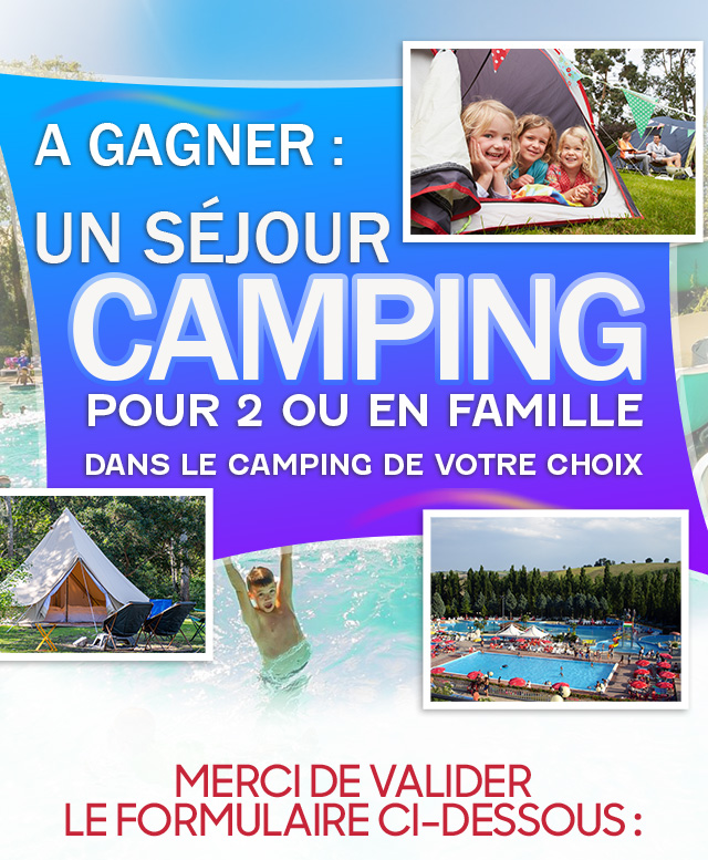 CAMPING 2 a organisé le jeu concours N°24689 – CAMPING 2