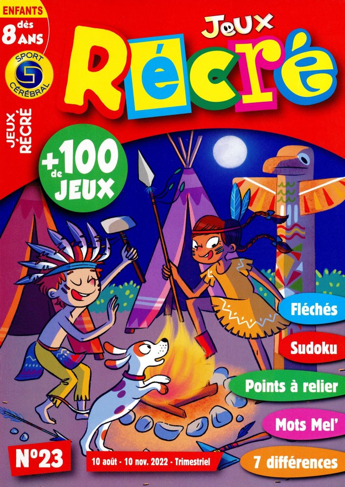 COUR DE RECRE magazine a organisé le jeu concours N°12812 – COUR DE RECRE magazine n°4