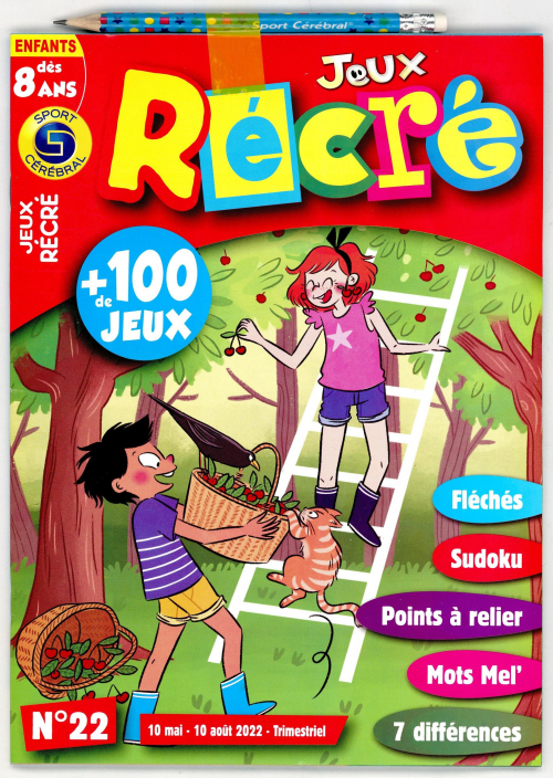 COUR DE RECRE magazine a organisé le jeu concours N°14973 – COUR DE RECRE magazine hors-série n°1
