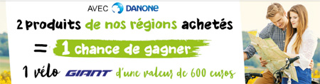DANONE a organisé le jeu concours N°9705 – DANONE / GEANT CASINO
