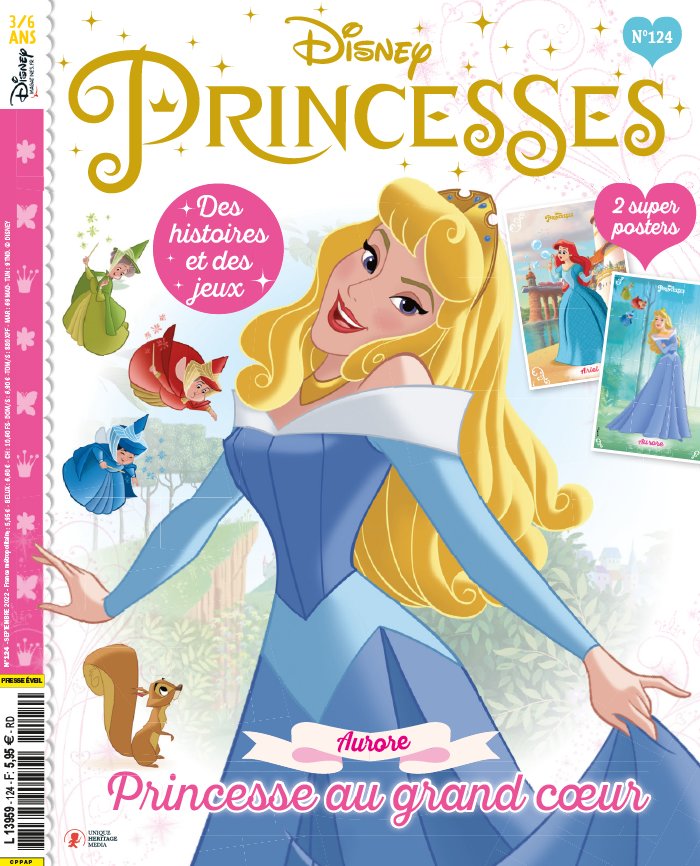 DISNEY PRINCESSE magazine a organisé le jeu concours N°26873 – DISNEY PRINCESSE magazine