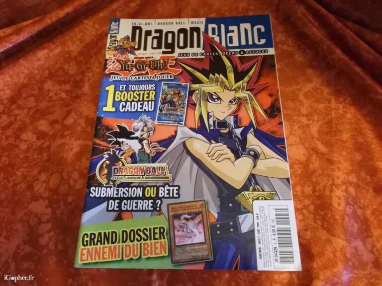 DRAGON BLANC magazine a organisé le jeu concours N°55336 – DRAGON BLANC magazine n°40