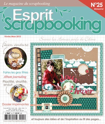 ESPRIT SCRAPBOOKING magazine a organisé le jeu concours N°16477 – ESPRIT SCRAPBOOKING magazine n°13