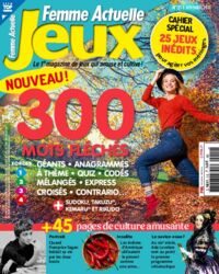 FEMME ACTUELLE a organisé le jeu concours N°10036 – FEMME ACTUELLE JEUX magazine n°54