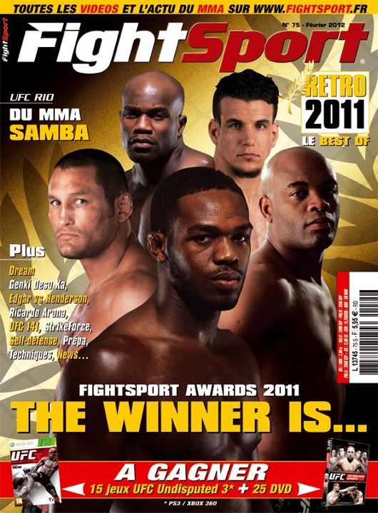 FIGHTSPORT magazine a organisé le jeu concours N°14324 – FIGHT SPORT magazine n°52