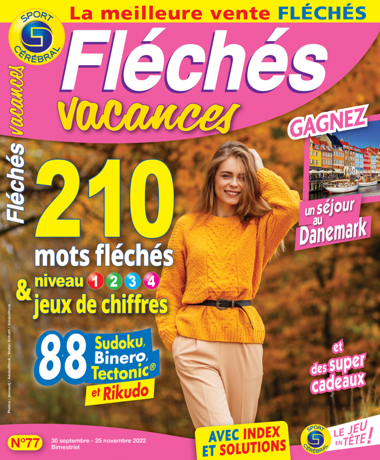 FLECHES VACANCES a organisé le jeu concours N°10013 – FLECHES VACANCES magazine hors série n°9