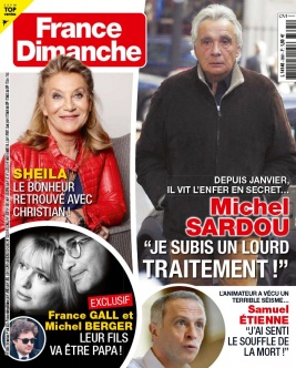 FRANCE DIMANCHE a organisé le jeu concours N°17975 – FRANCE DIMANCHE magazine n°3318
