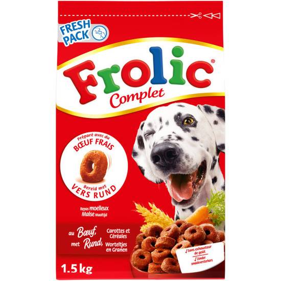 FROLIC a organisé le jeu concours N°9238 – FROLIC croquettes pour chien