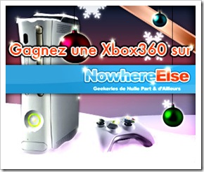 GAGNEZ UNE XBOX 360 a organisé le jeu concours N°15795 – GAGNEZ UNE XBOX 360
