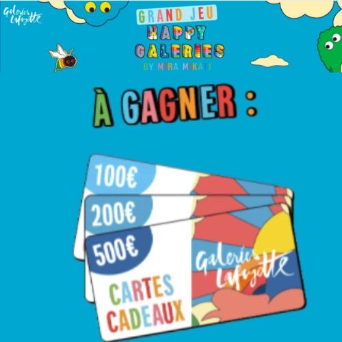 GALERIES LAFAYETTE a organisé le jeu concours N°4683 – GALERIES LAFAYETTE grands magasins