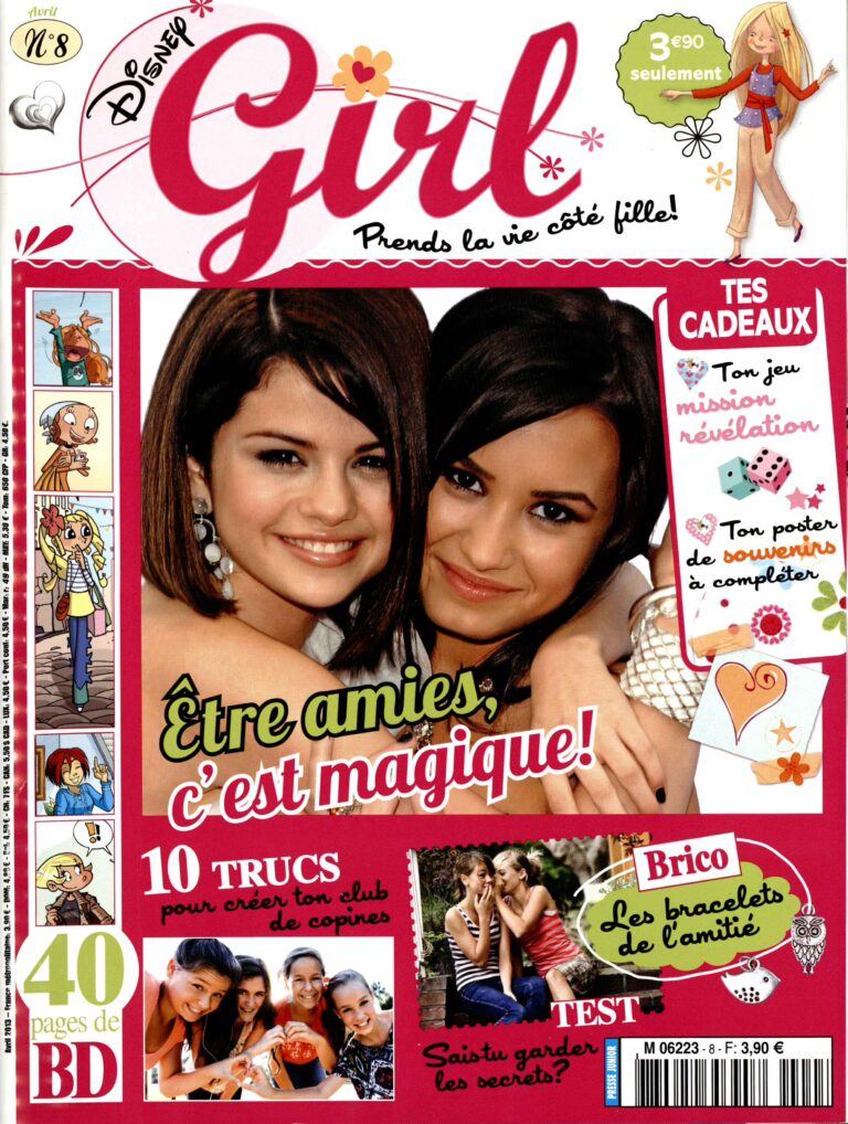 GIRLS magazine a organisé le jeu concours N°12685 – GIRLS magazine n°296