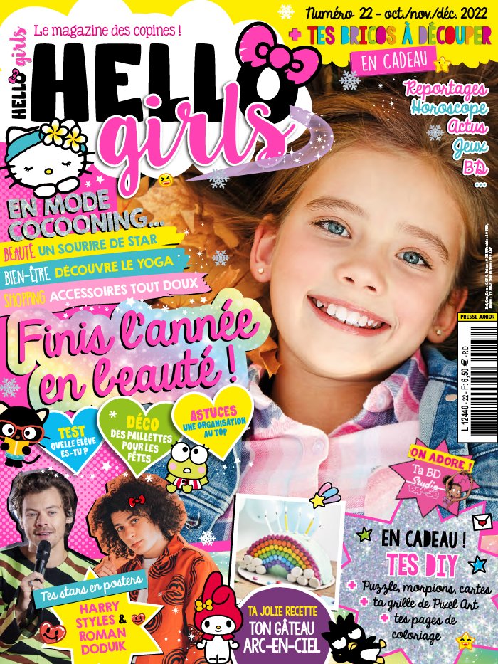 GIRLS magazine a organisé le jeu concours N°580 – GIRLS magazine n°282