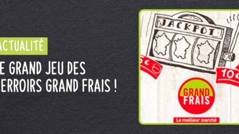GRAND FRAIS a organisé le jeu concours N°23797 – GRAND FRAIS supermarchés