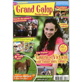 GRAND GALOP PASSION CHEVAUX magazine a organisé le jeu concours N°12012 – GRAND GALOP PASSION CHEVAUX magazine n°5