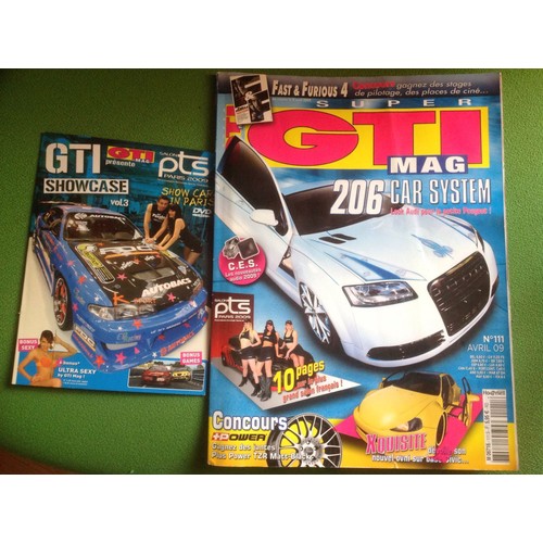 GTI MAG magazine a organisé le jeu concours N°6642 – GTI MAG magazine n°111