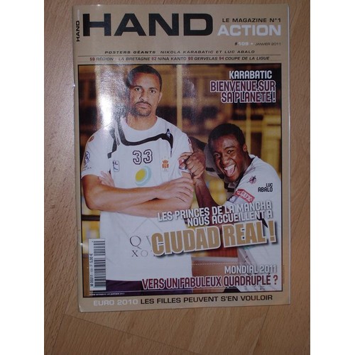 HAND ACTION a organisé le jeu concours N°28150 – HAND ACTION magazine n°109