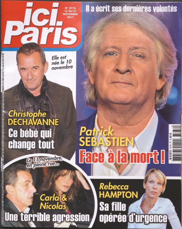 ICI PARIS magazine a organisé le jeu concours N°29119 – ICI PARIS magazine n°3423