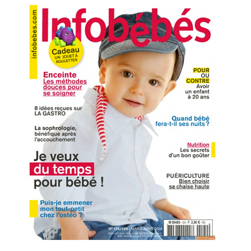 INFOBEBES a organisé le jeu concours N°16518 – INFOBEBES magazine