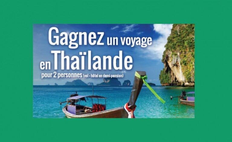 INFOS THAILANDE a organisé le jeu concours N°27638 – INFOS THAILANDE