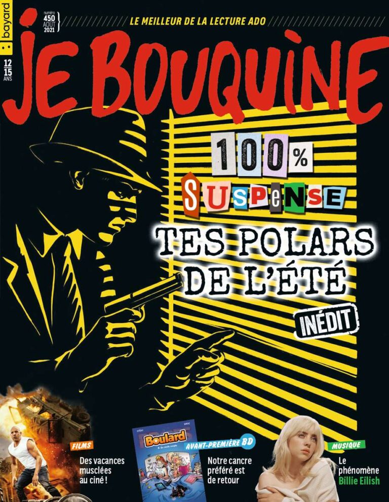 JE BOUQUINE a organisé le jeu concours N°13106 – JE BOUQUINE magazine n°308