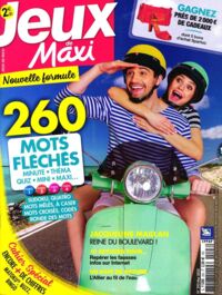 JEUX DE MAXI a organisé le jeu concours N°6030 – LES JEUX DE MAXI magazine n°141