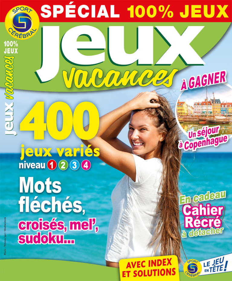 JEUX VACANCES a organisé le jeu concours N°29744 – JEUX VACANCES magazine hors-série n°2