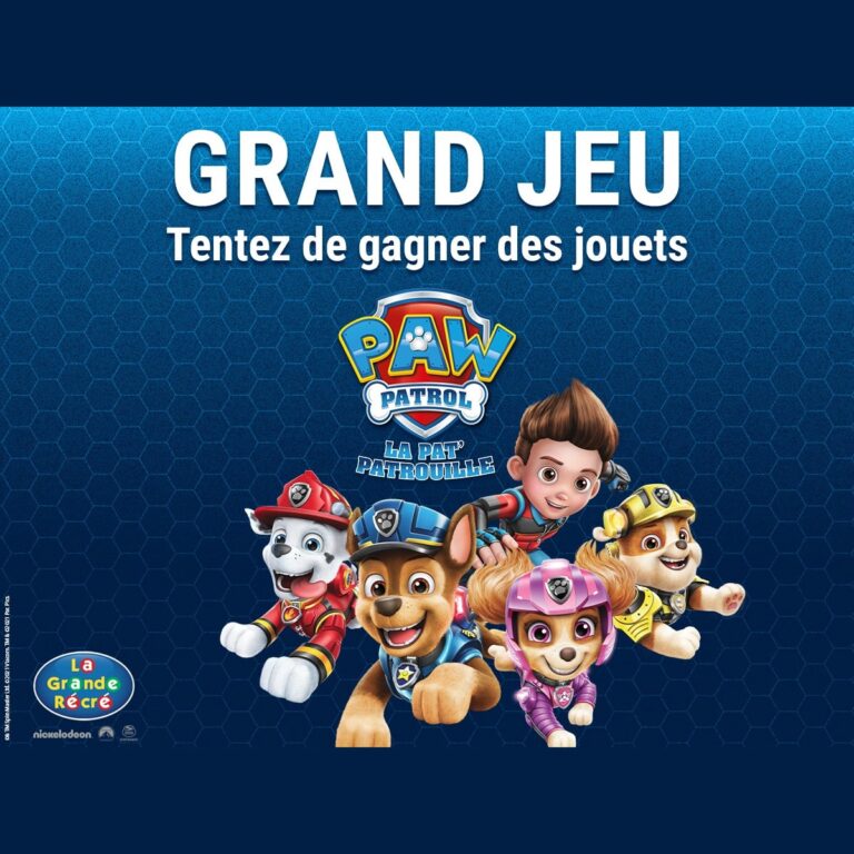 LA GRANDE RECRE a organisé le jeu concours N°13034 – LA GRANDE RECRE magasins de jouets