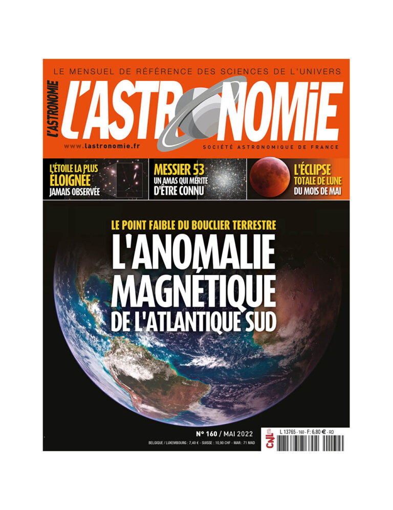 L’ASTRONOMIE magazine n°29 a organisé le jeu concours N°22174 – L’ASTRONOMIE magazine n°29
