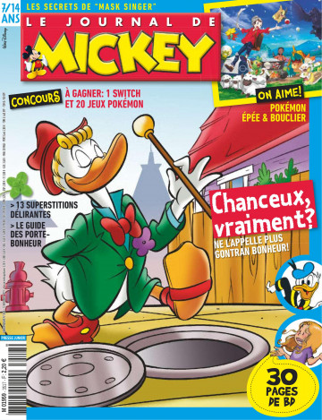 LE JOURNAL DE MICKEY a organisé le jeu concours N°17963 – LE JOURNAL DE MICKEY magazine n°3015
