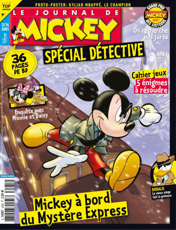 LE JOURNAL DE MICKEY a organisé le jeu concours N°18786 – LE JOURNAL DE MICKEY n°3019
