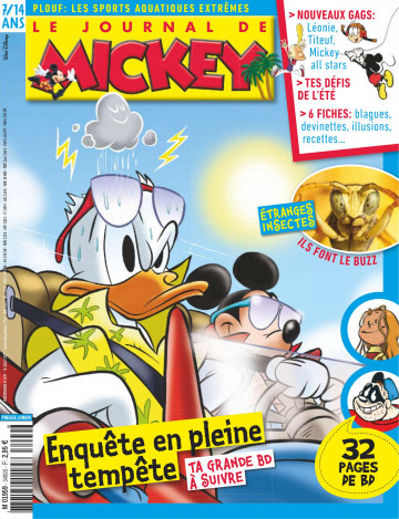 LE JOURNAL DE MICKEY a organisé le jeu concours N°25856 – LE JOURNAL DE MICKEY magazine n°3048