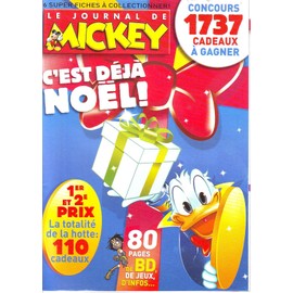 LE JOURNAL DE MICKEY a organisé le jeu concours N°3231 – LE JOURNAL DE MICKEY magazine n°2946