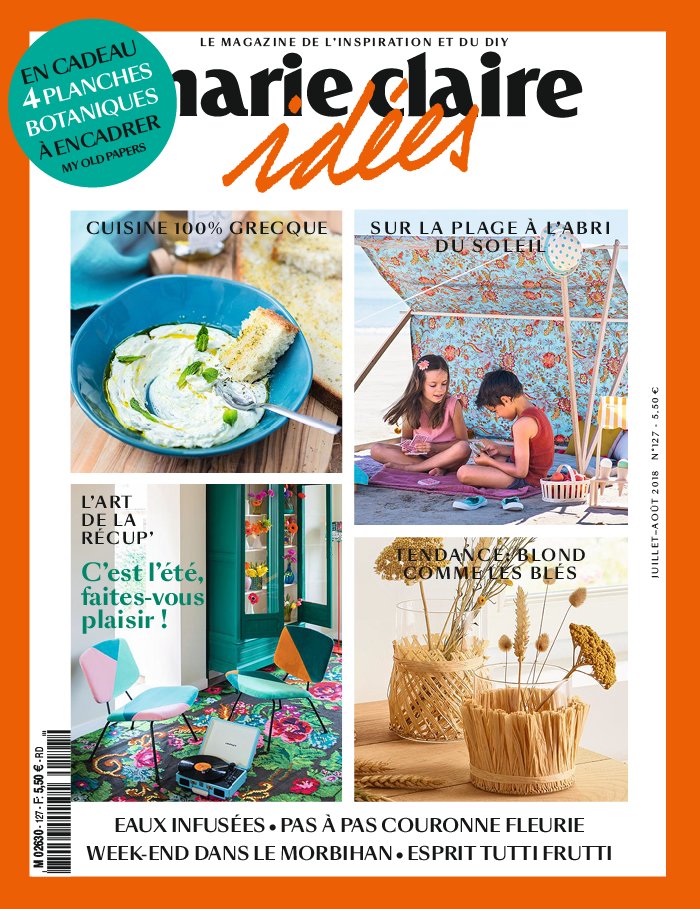 MARIE CLAIRE IDEES a organisé le jeu concours N°11965 – MARIE CLAIRE IDEE magazine n°74