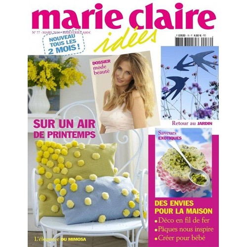 MARIE CLAIRE IDEES a organisé le jeu concours N°16926 – MARIE CLAIRE IDEES magazine n°77