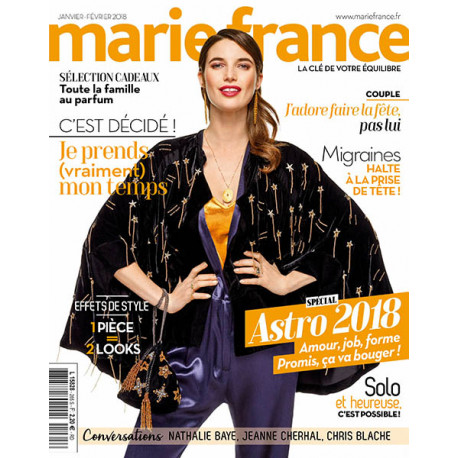 MARIE FRANCE a organisé le jeu concours N°1096 – MARIE FRANCE magazine n°164
