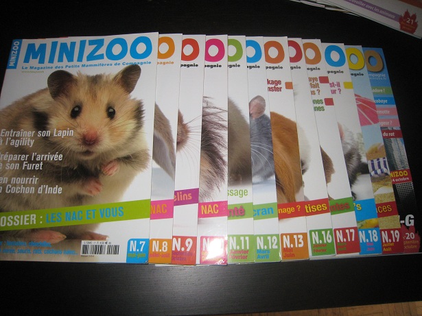 MINIZOO magazine a organisé le jeu concours N°12004 – MINIZOO magazine n°20