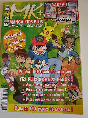 MK+ MANGA KIDS PLUS magazine a organisé le jeu concours N°29627 – MK+ MANGA KIDS PLUS magazine n°27