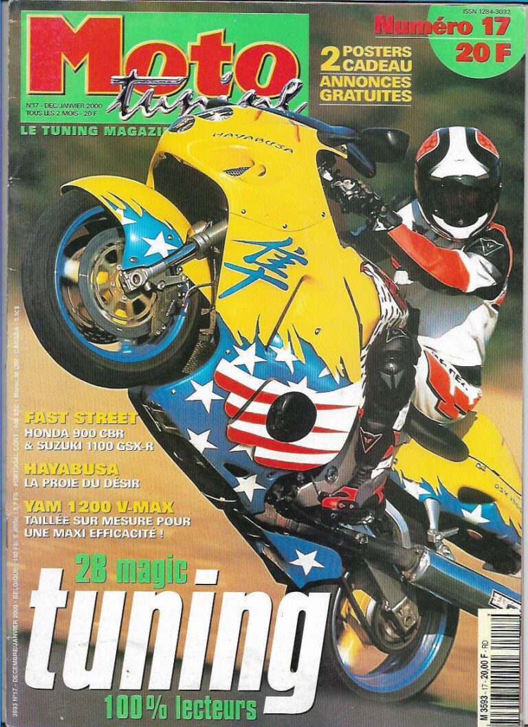 MOTO TUNING magazine a organisé le jeu concours N°14964 – MOTO TUNING magazine n°76