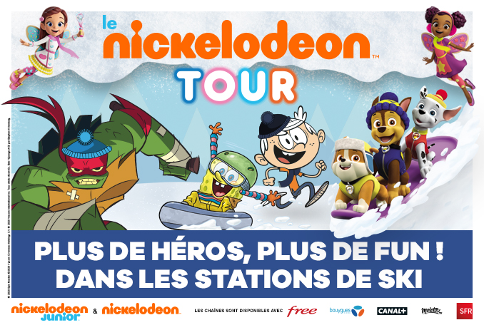 NICKELODEON a organisé le jeu concours N°28136 – NICKELODEON