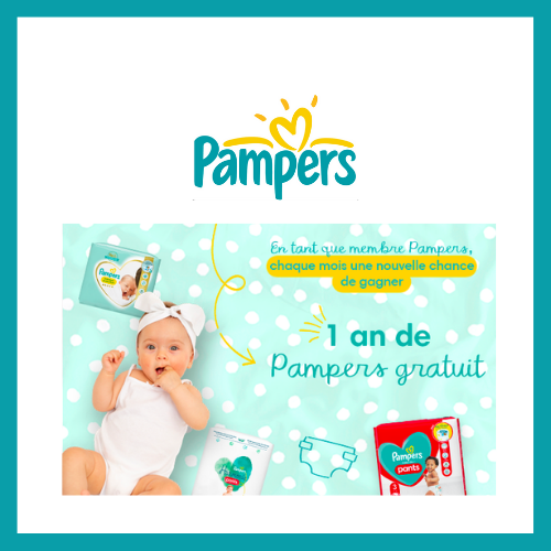 PAMPERS a organisé le jeu concours N°18222 – PAMPERS