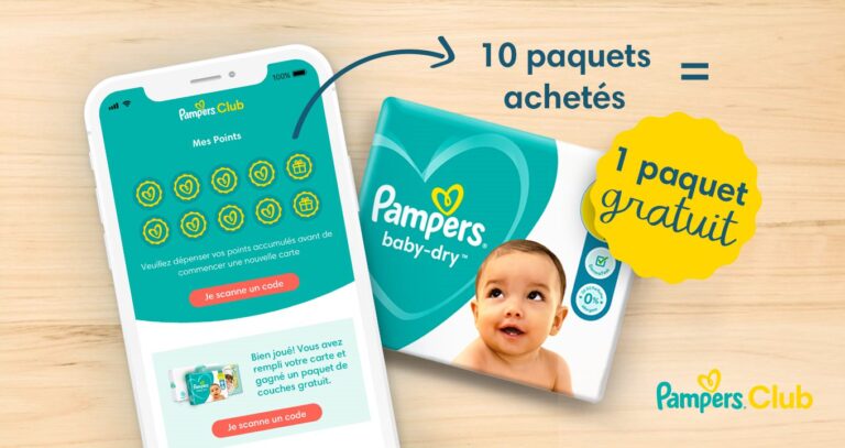PAMPERS a organisé le jeu concours N°23505 – PAMPERS