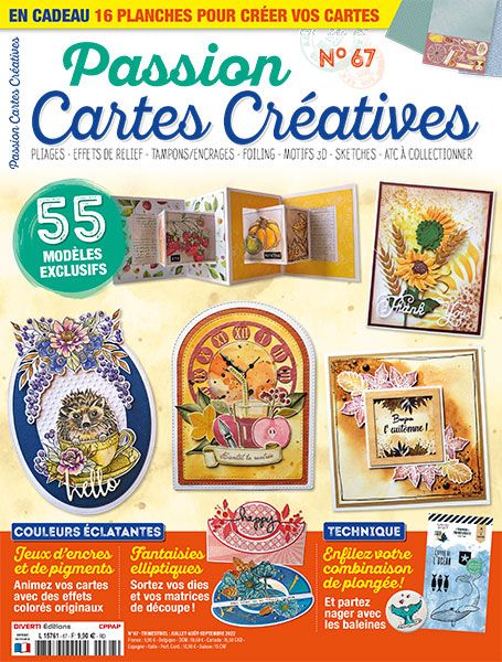 PASSION CARTES CREATIVES a organisé le jeu concours N°22197 – PASSION CARTES CREATIVES magazine n°11