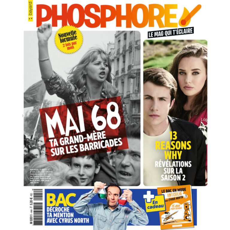 PHOSPHORE a organisé le jeu concours N°20718 – PHOSPHORE magazine n°349