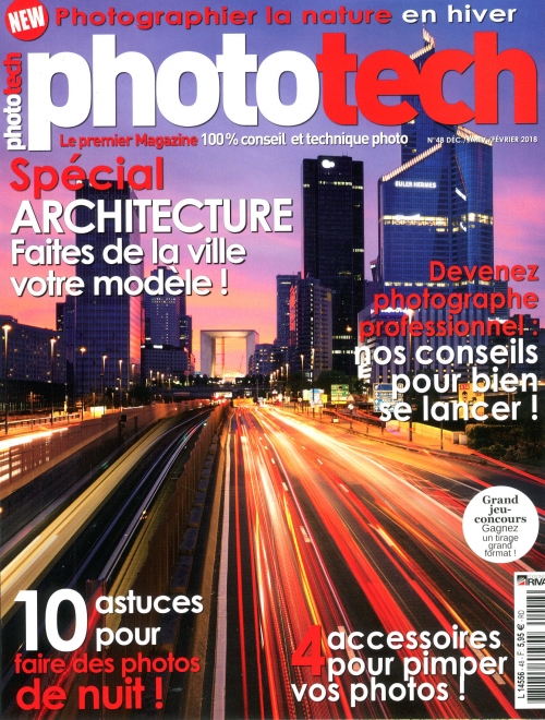 PHOTOTECH magazine a organisé le jeu concours N°11941 – PHOTOTECH magazine n°4