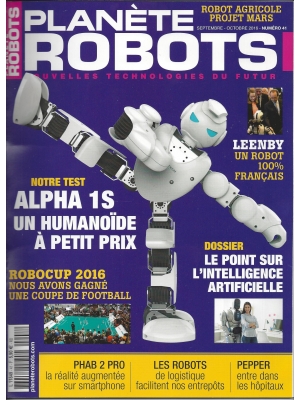 PLANETE ROBOTS magazine a organisé le jeu concours N°37041 – PLANETE ROBOTS magazine n°10